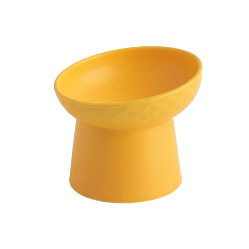 Ceramic Pet Food or Water Bowl with Stand - Elevated Pet Feeding Bowl - Image 11
