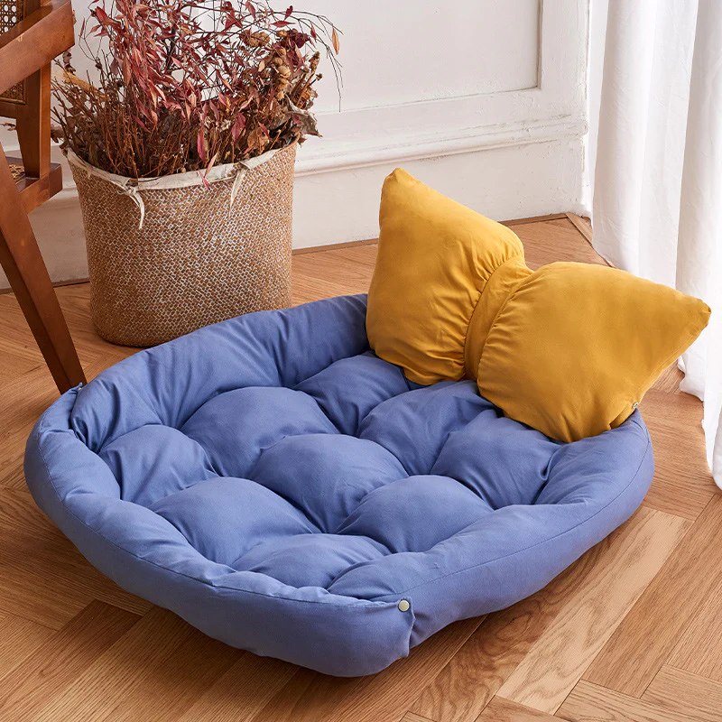 Luxury 2-in-1 Plush Mini Sofa Bed | Warm Comfort for Pets - Image 3