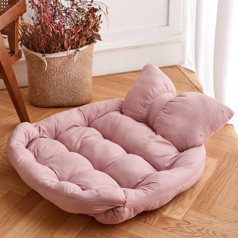 Luxury 2-in-1 Plush Mini Sofa Bed | Warm Comfort for Pets - Image 4