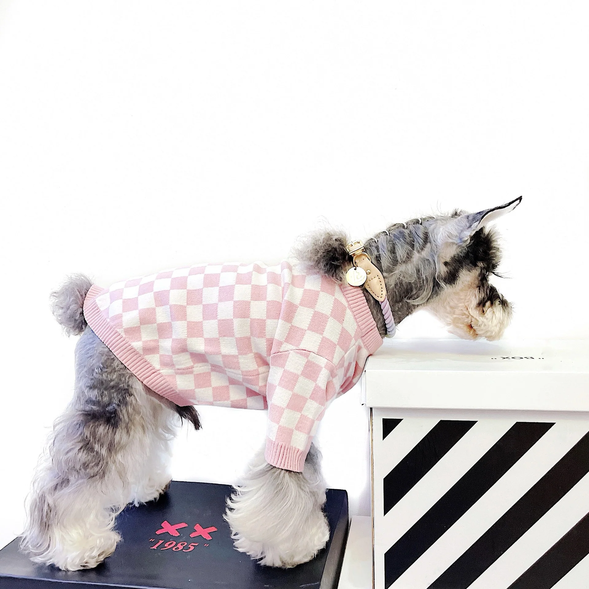 Dog Designer Sweater - Classic Canine Style for Chilly Days - Image 3