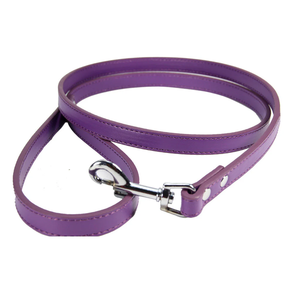 Premium 47-Inch PU Leather Pet Leash - Dog Chain for Style and Control - Image 3