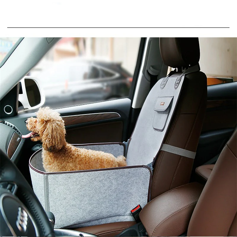 Dual-Purpose Pet Car Mat: Front Seat Cushion and Protective Cover - Image 3