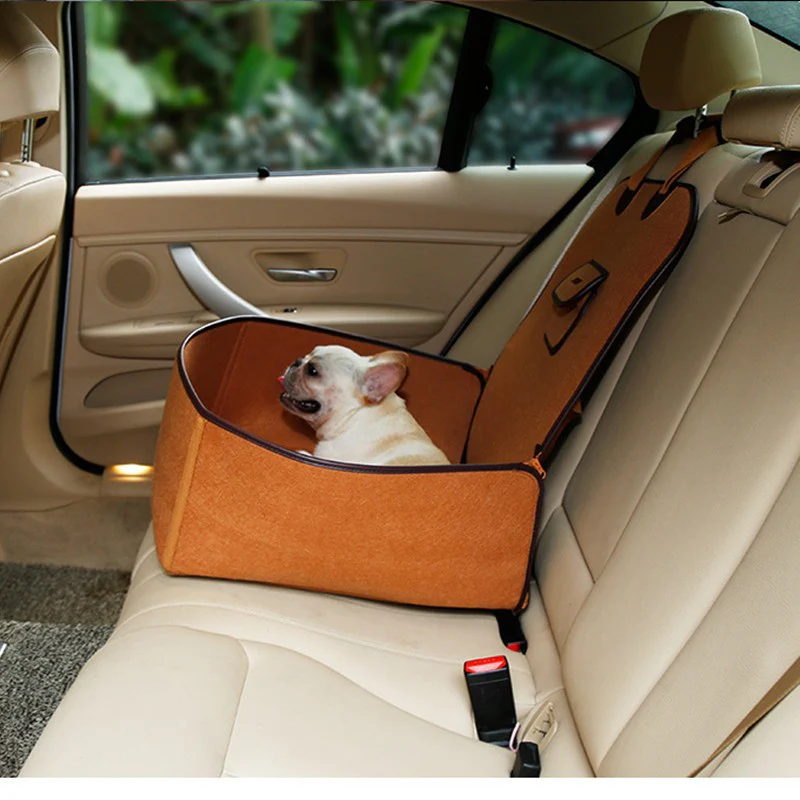 Dual-Purpose Pet Car Mat: Front Seat Cushion and Protective Cover - Image 5