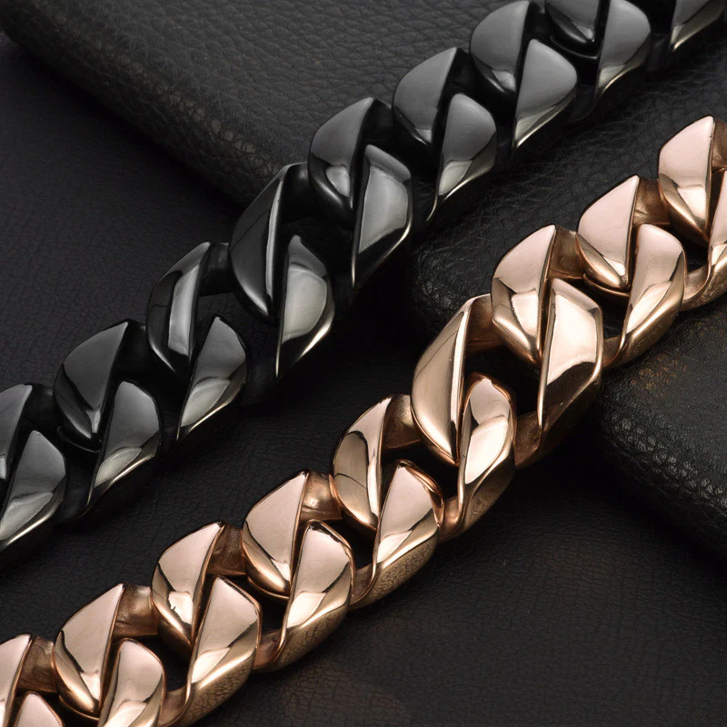 Stainless Steel 3CM Wide Dog Collar - Image 5