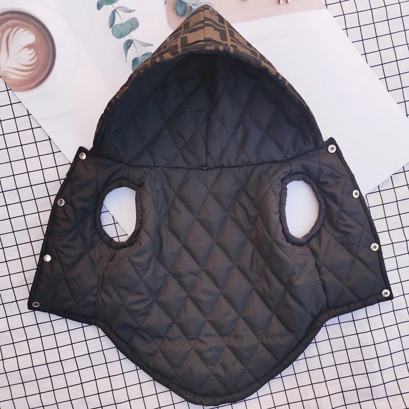 Designer Dog Cotton Coat - Stylish and Cozy Canine Outerwear - Image 4