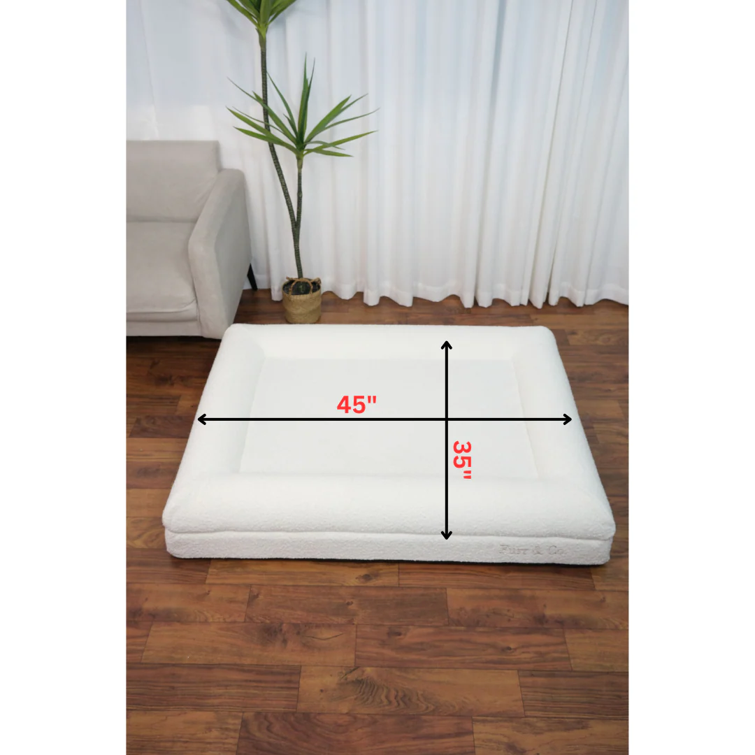 The Luxe Bouclé Restorative Pet Bed - Image 8