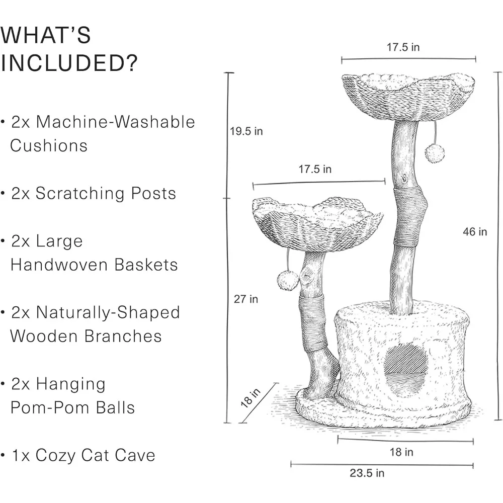The "Pearl"- Luxury Cat Tree - Image 5